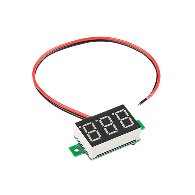 【PRT-14313】VOLTMETER 2.5-30VDC LED CHAS MT