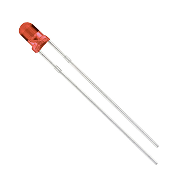 【LTH3MM12VFR4100】LED RED CLEAR T-1 T/H