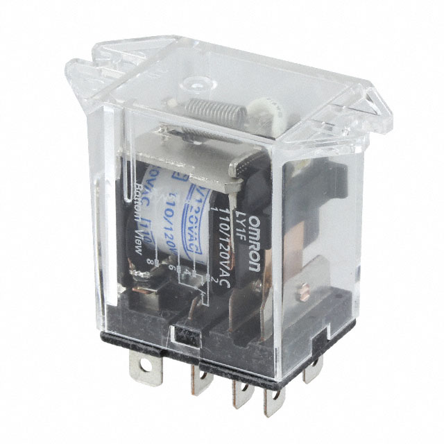 RELAY GEN PURPOSE SPDT 15A 12V【LY1F-DC12】