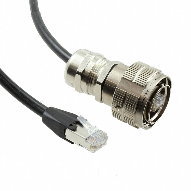 【C-RJFTV5E1706MN05】CABLE MOD 8P8C PLUG-PLUG 1.64'