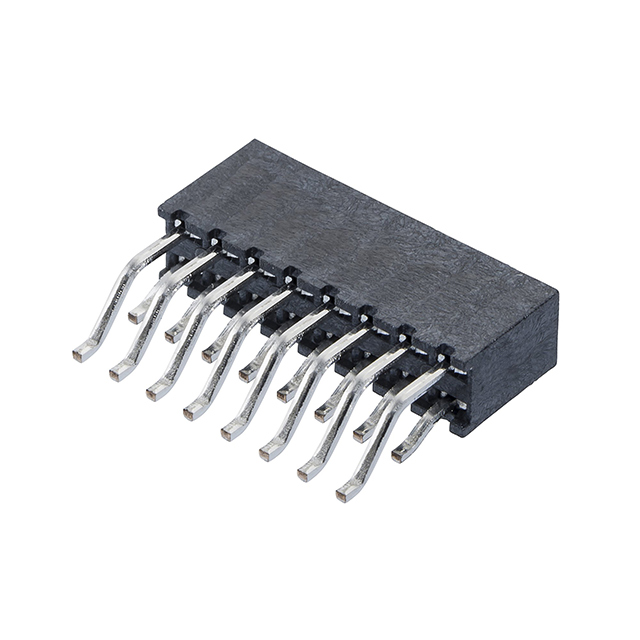 CONN RCPT 16P 0.079 GOLD SMD R/A [digi-reel品]【M22-6550842R】