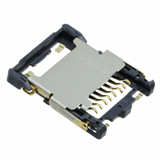 【ST1W008S4AR1500】CONN MICRO SD CARD HINGED TYPE [digi-reel品]