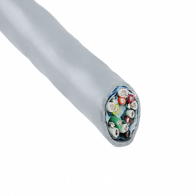 【78386 SL199】MULTI-PAIR 12COND 22AWG SLATE 1'