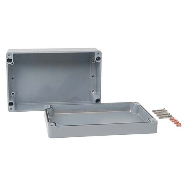 BOX ALUM GRAY 11.02"L X 7.09"W【011828100】