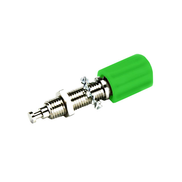 【CT2234-5】CONN BIND POST KNURLED GREEN