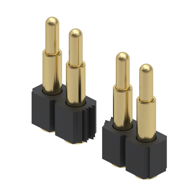 【837-22-008-30-001101】CONN SPRING PISTON 8POS SMD
