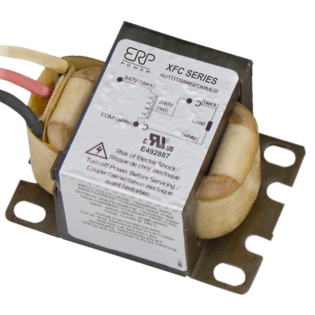 XFRMR NON-ISOL 347V/480V 160VA【XFC160-347/480-277】
