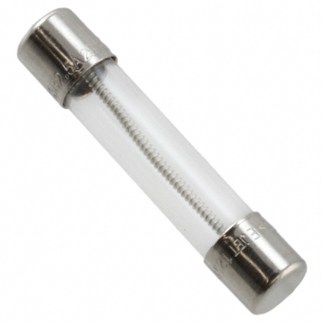 【3SB 2.5-R】FUSE GLASS 2.5A 250VAC 3AB 3AG