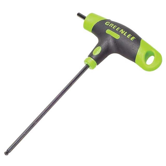 HEX KEY T-HANDLE 1/8" 6"【0254-44】
