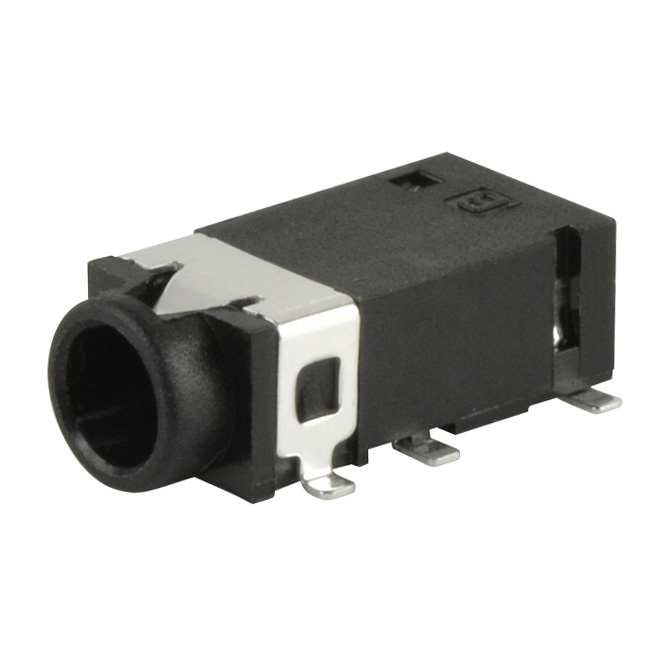 【SJ2-35894B-SMT-TR】AUDIO JACK, 3.5 MM, RT, 4 CONDUC