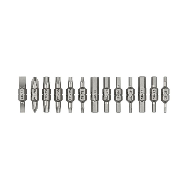 【77782】BIT SET HEX PHIL SLOT TORX 13PC