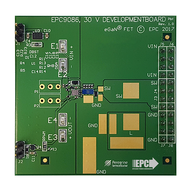 【EPC9086】EPC2111搭載ハーフブリッジ開発ボード(30V/15A)