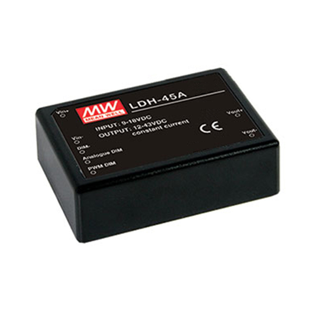 LED DRIVER CC BOOST 12-86V 350MA【LDH-45A-350】