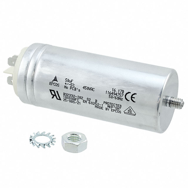 【B32332I6506J082】CAP FILM 50UF 5% 450VAC RADIAL