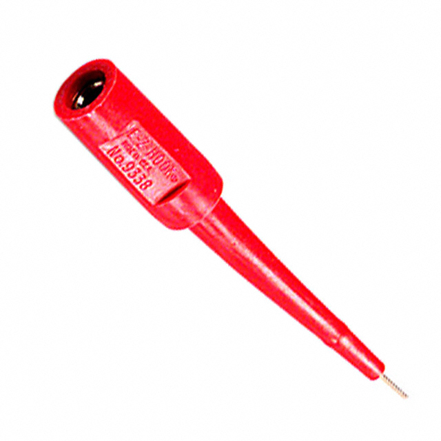 【9338 RED】ADAPT PIN 0.030" TO BAN JACK RED