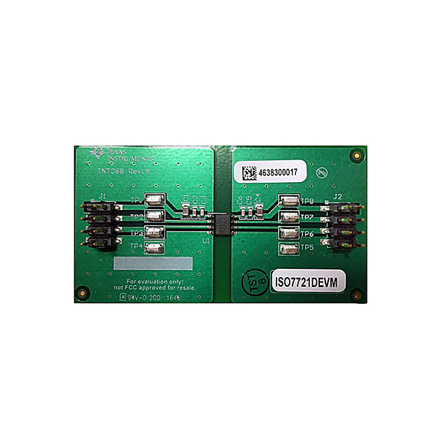 【ISO7721DEVM】EVAL BOARD FOR ISO7721D