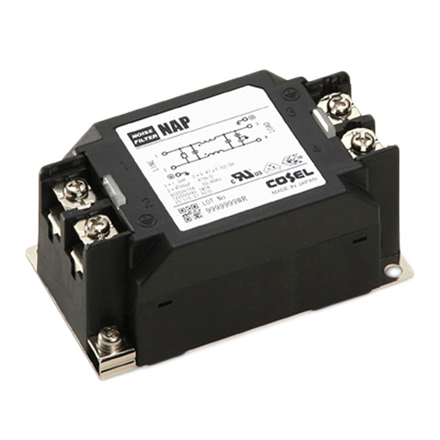 【NAP-20-472-D】LINE FILTER 250VAC/VDC 20A DIN