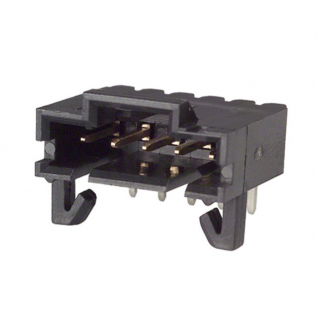 CONN HEADER R/A 5POS 2.54MM【103673-4】