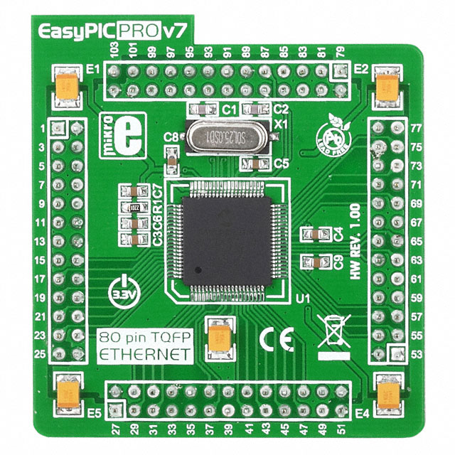 EASYPIC PRO V7 PIC18F87J60 EVAL【MIKROE-1000】