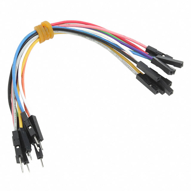 JUMPER WIRE M/F 5.91" 10PCS【MIKROE-512】