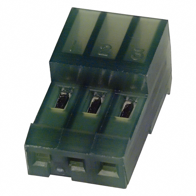 CONN RCPT 3POS IDC 28AWG TIN【3-640443-3】
