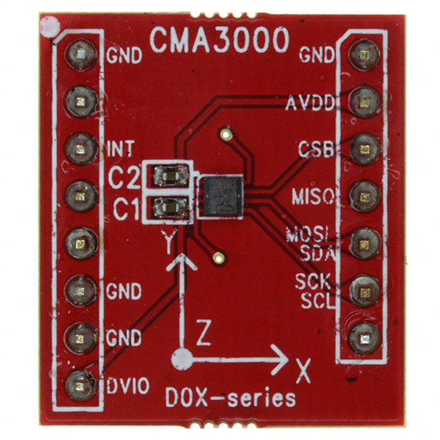 【CMA3000-D01 PWB】BOARD PWB ACCEL 3-AXIS SPI/I2C