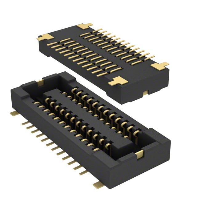 【AXT524124】CONN SOCKET 24POS SMD GOLD