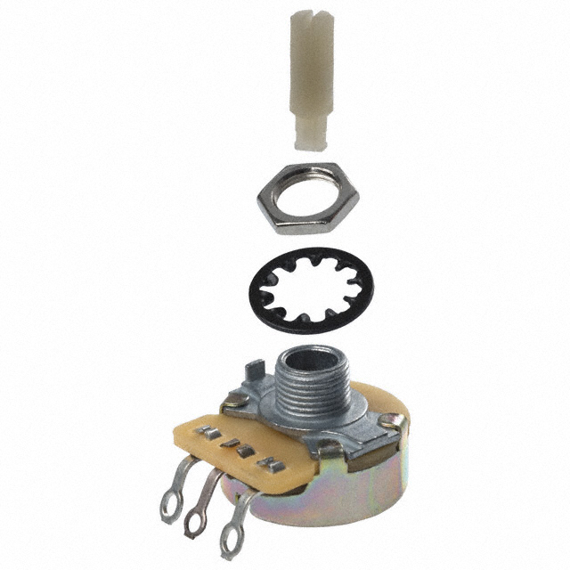 【450D504KSD4】POT 500K OHM 1/4W CARBON LINEAR