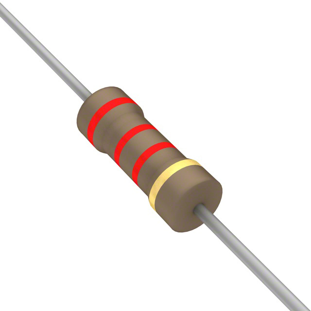 【CFM12JT2K20】RES 2.2K OHM 5% 1/2W AXIAL