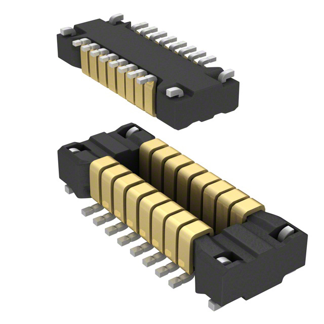 【AXT616124】CONN HDR 16POS SMD GOLD