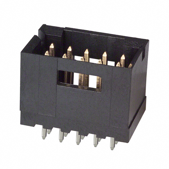 CONN HEADER VERT 10POS 2.54MM【102618-3】