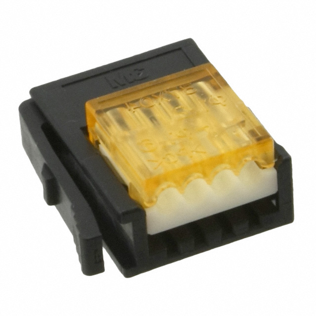 【37104-3163-000 FL 100】CONN PLUG 4POS IDC 24-26AWG GOLD