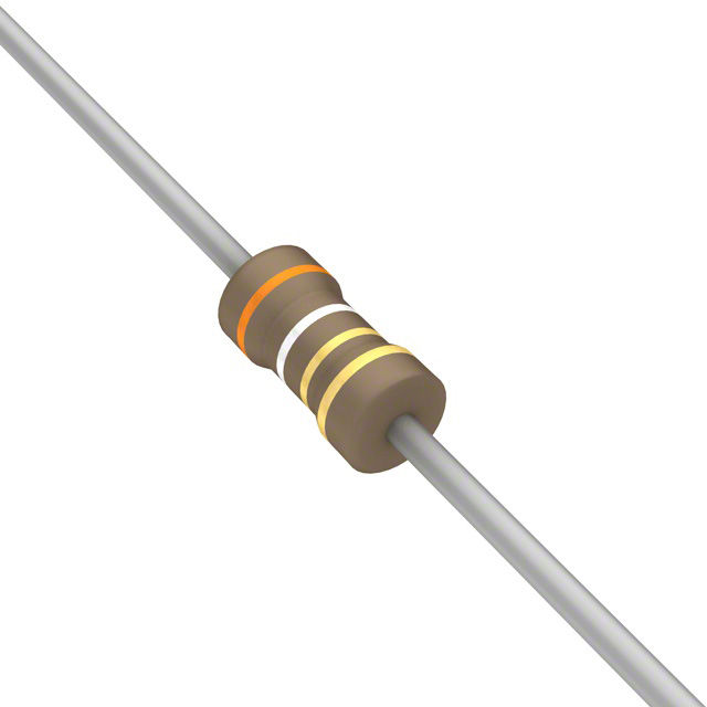 【CFM14JT3R90】RES 3.9 OHM 5% 1/4W AXIAL