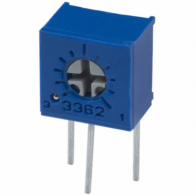 【3362W-1-201LF】TRIMMER 200 OHM 0.5W PC PIN SIDE