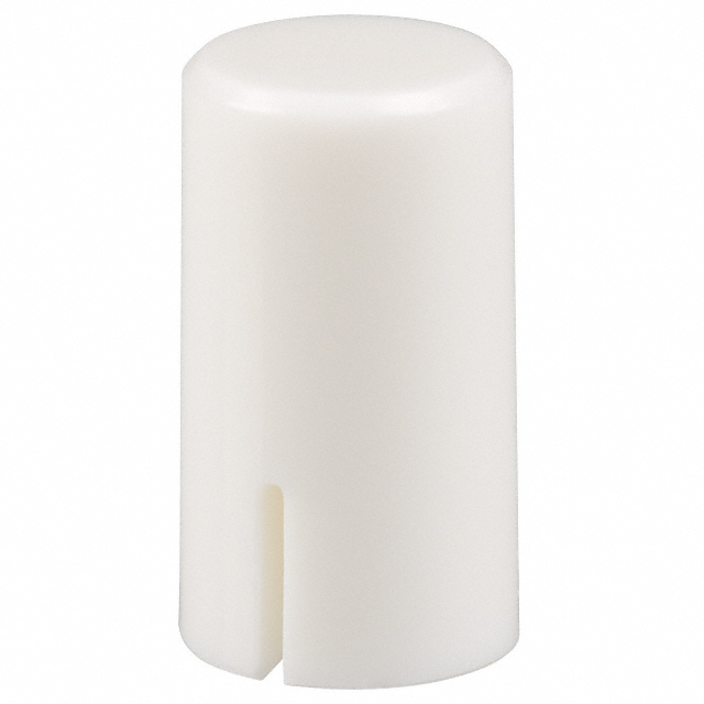 【1RWHT】CAP PUSHBUTTON ROUND WHITE