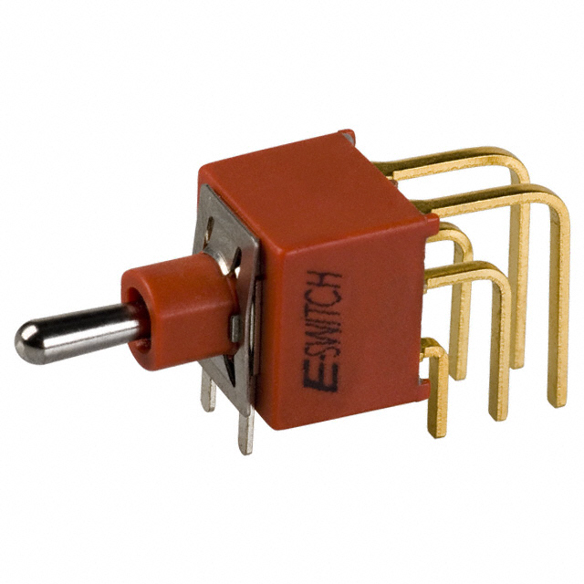 SWITCH TOGGLE DPDT 0.4VA 20V【100AWDP3T2B4M7RE】