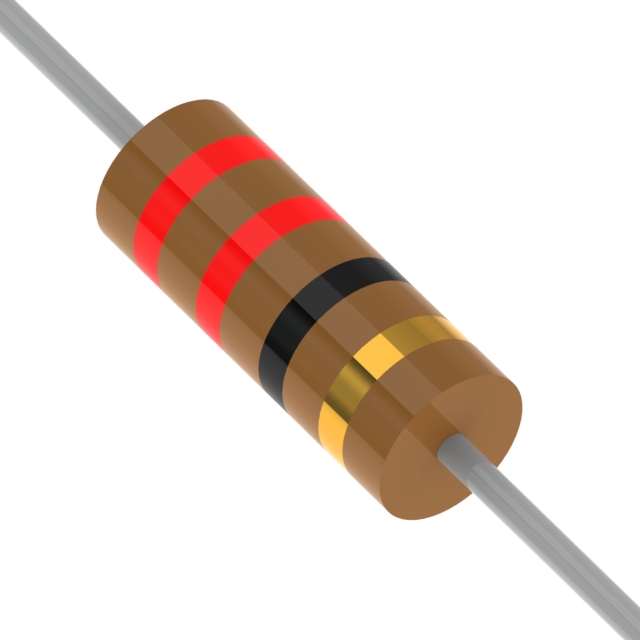 RES 22 OHM 5% 1/2W AXIAL【RC12JT22R0】