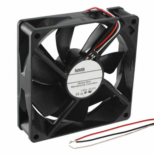 【3610KL-04W-B59-G50】FAN AXIAL 92X25MM 12VDC WIRE