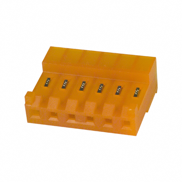 CONN RCPT 6POS IDC 18AWG TIN【3-644878-6】