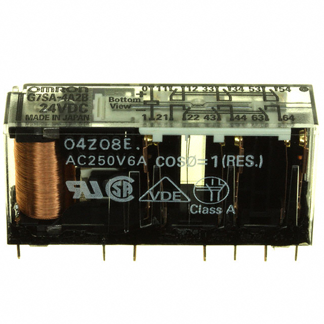 【G7SA-4A2B DC24】RELAY SAFETY 6PST 6A 24V