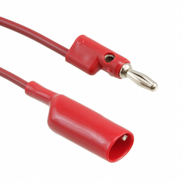 【1166-24-2】TEST LEAD BANANA TO GATOR 24"