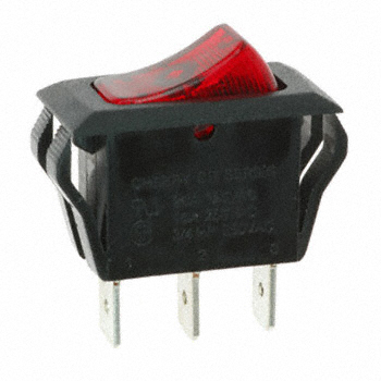 【CRE22F2BBRLE】SWITCH ROCKER SPST 20A 125V