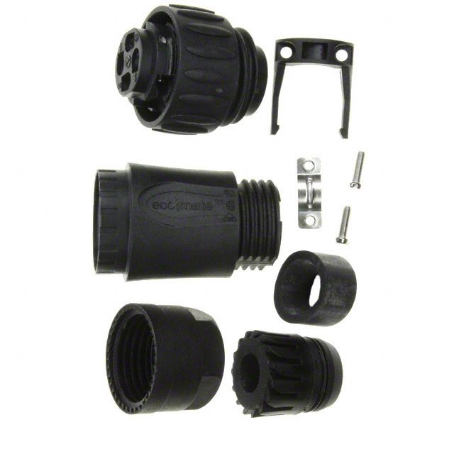 【C01620H00311012】CONN PLUG MALE 4POS SILVER SCREW