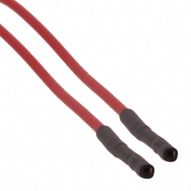 【9110-12 RED】TEST LEAD SOCKET TO SOCKET 12"