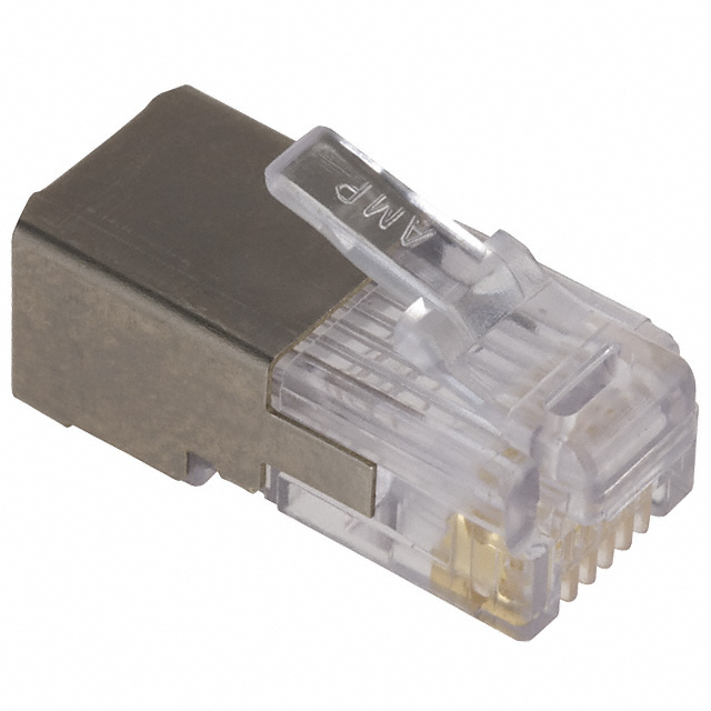 CONN MOD PLUG 6P6C SHIELDED【5-555175-3】