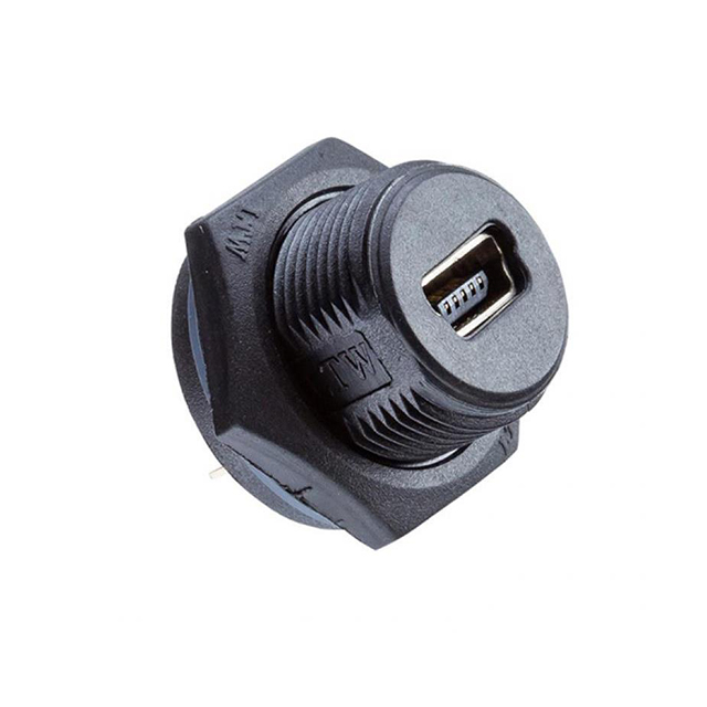 【NUB-20PMFR-SC7001】CONN RCPT USB2.0 MINI B PCB R/A