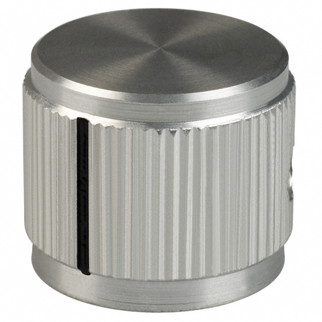 【DD-75-1-5】KNOB KNURLED 0.250" METAL