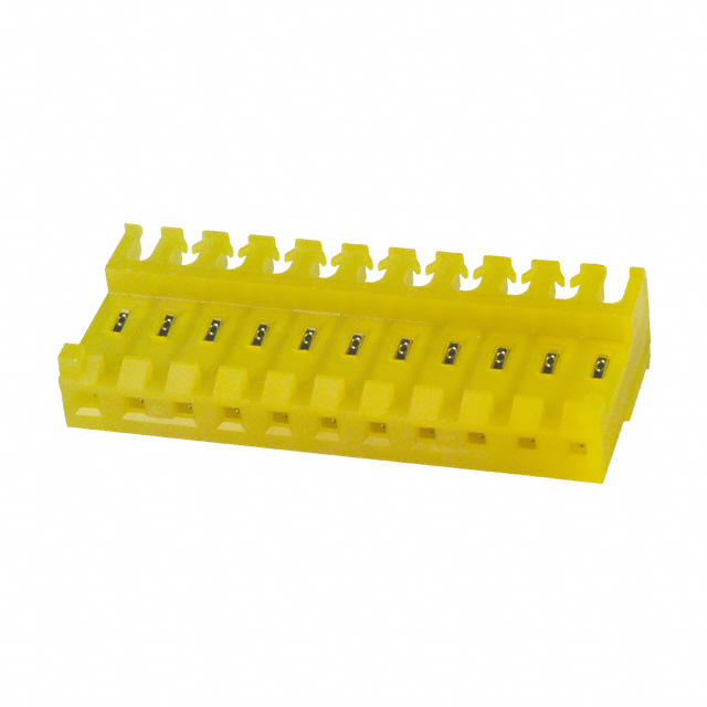 CONN RCPT 11P IDC 20AWG TIN-LEAD【1-644466-1】