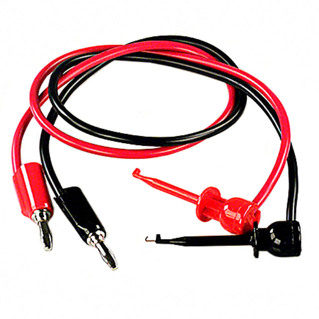 【601W-18 R/B】TEST LEAD BANANA/GRABBER 18" 2PC