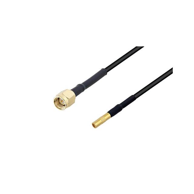 【PE3W04043/HS-48】COAX CBL SMA TO MMCX 4'